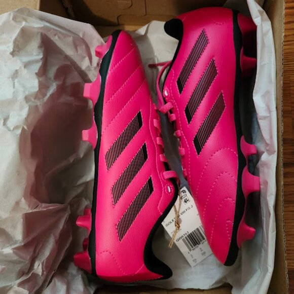 Adidas Kids Goletto VIII FG Soccer Cleats - Pink - Size 3.5 - Picture 1 of 1